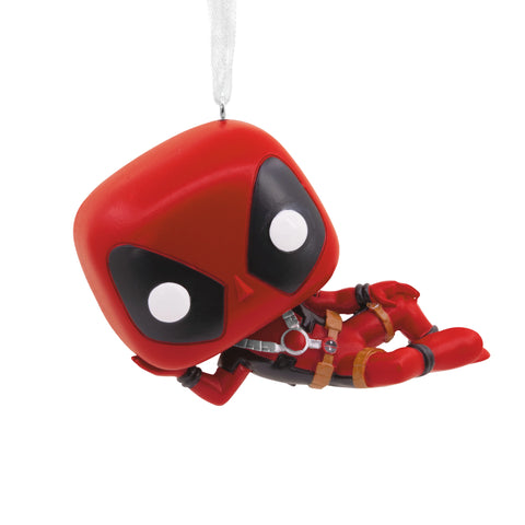 Marvel Deadpool Funko Hallmark Hanging Ornament Decoration Recline position