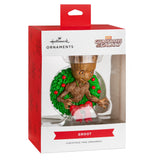 Back Marvel The Guardians of the Galaxy Groot Christmas Wreath Decoration Hallmark Boxed