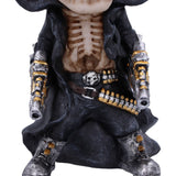 Mechanical Reaping Skeleton Figurine Close Up Front Nemesis Now U6138W2