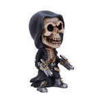 Mechanical Reaping Skeleton Figurine side Nemesis Now U6138W2