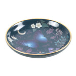 Midnight Moth Flora and Moon Trinket Jewellery Dish