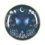 Midnight Moth Flora and Moon Trinket Jewellery Dish