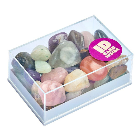 Mining Mike's A World of Mixed Polished Gemstones Mixed Box