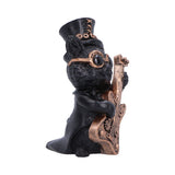 Side Music Meowstro Steampunk Black Cat Playing Guitar Figurine Nemesis Now Music Meowstro - Guitar
U7604B26