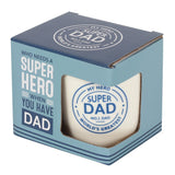 Boxed Super Dad Mug