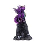 Front Amethyst Dragon Rune Protector Resin Figurine Nemesis Now U7069B25