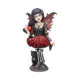 Hazel Little Shadows Figurine Gothic Fantasy Cat Fairy Ornament Nemesis Now