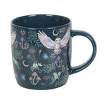 Night Flight Owl Print Ceramic Mug