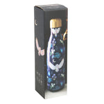 Boxed Night Flight Owl Print Metal Water Bottle