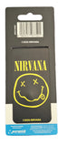 Back of Nirvana Rock Band Smiley Face Logo Magnetic Bookmark