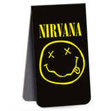 Nirvana Smiley Face Logo Magnetic Bookmark