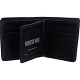 Shagwear Electric Guitars Embossed Music Black Wallet for cards and notes