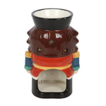 Tealight opening at the back Nutcracker Shaped Oil Burner and Wax Warmer Melter