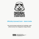 Star Wars Original Stormtrooper Cheers To You Card Cardology Blank Inside