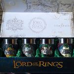 Lord of the Rings Hobbit Shot Glass Set Boxed