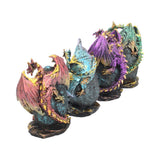 Geode Keepers light-up dragon crystal figurine Nemesis Now