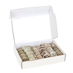Open Box Sage Smudge Stick Variety Set of 6 Bundles. Cedar Sage, Eucalyptus Blue, Sage Yerba, Santa, White Sage and Rosemary