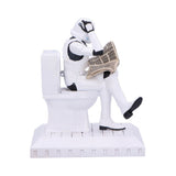 Side Original Star Wars Stormtrooper Pooper Trooper on a Toilet Figurine Nemesis Now B6946A25