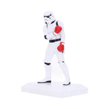 In red boxing gloves Original Star Wars Stormtrooper The Greatest Boxer Figurine Nemesis Now B5939V2