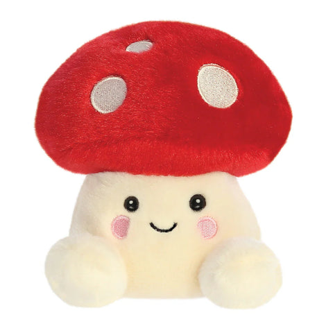 Front Palm Pals Amanita Red Mushroom Soft Plush Toy Aurora World