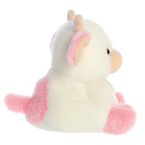 Palm Pals Belle Strawberry Cow Barn Soft Plush Aurora World Side