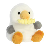 Palm Pals Buoy Seagull with Fry Soft Plush Aurora World front side