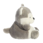 Palm Pals Busky Husky Dog Soft Plush Side