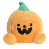 Palm Pals Carver Jack O`Lantern 5 inch front Pumpkin Plush Aurora World