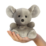 Palm Pals Chatty Grey Mouse 5" Plush Aurora World in Hand