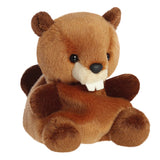 Palm Pals Chewy Beaver Soft Plush Aurora World Toy Front Side