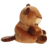 Palm Pals Chewy Beaver Soft Plush Aurora World Toy Side
