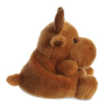 Palm Pals Cinnamon Reindeer Soft Plush Aurora World 99132 Holiday Season Side