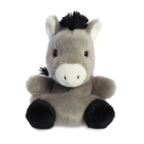 Palm Pals Eli Donkey Soft Grey Plush Aurora World Front