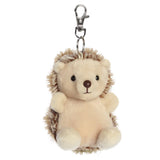 Palm Pals Hedgie Hedgehog Bag Charm or Key Clip On Aurora World Front Side