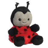 Front Side Palm Pals Lil Spots Ladybird Soft Plush Toy Aurora World