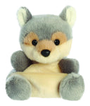 Palm Pals Lucian Wolf Plush front