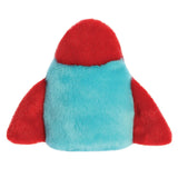Palm Pals Mars Rocket Ship Soft Plush Aurora World Toy back