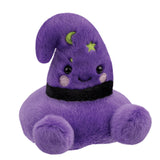 Side Front Palm Pals Willow Purple Witches Hat Soft Plush