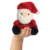 In hand Palm Pals Santa Claus Plush Aurora World Father Christmas