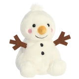 Palm Pals Twig Snowman Plush Aurora World Front Side