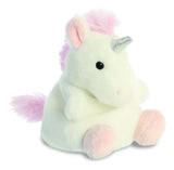 Palm Pals Unicorn Pink and White 5" PlushPalm Pals Unicorn Pink and White 5" Plush Front