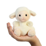 In Palm of Hand Palm Pals Woolly Lamb 5" Plush Aurora World