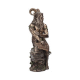 Pan faun With Pan Flutes Large Bronzed Figurine Nemesis Now C1991F6 front side