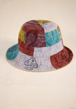 Patchwork Mushroom Cotton Bucket Hat