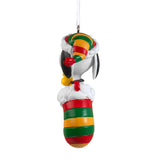 Back Peanuts Snoopy and Woodstock Christmas Tree Hanging Decoration