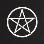 Pentagram Pentacle Cotton Tote Bag Close Up