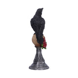Back Perched Prophecy Raven on Skull Figurine Nemesis Now U7048M25
