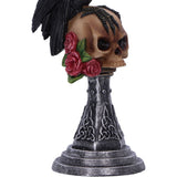 Base Perched Prophecy Raven on Skull Figurine Nemesis Now U7048M25