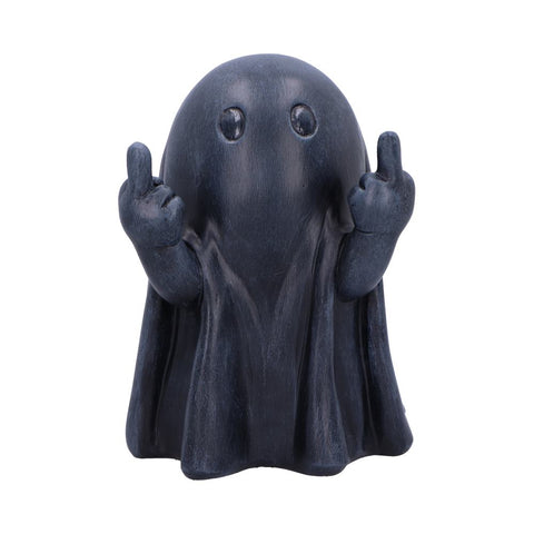 Phantom Flip Black Cheeky Ghost Figurine Nemesis Now U7224C25 Front