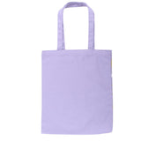 Plain reverse Celestial Moon and Stars Purple Print Tote Bag